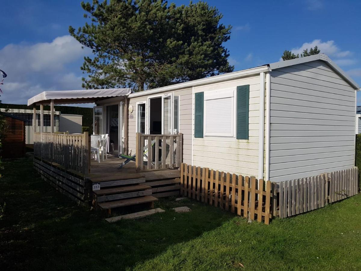 Mobile-Home 100M Plage Utah Mme Surget Sainte-Marie-du-Mont  Εξωτερικό φωτογραφία