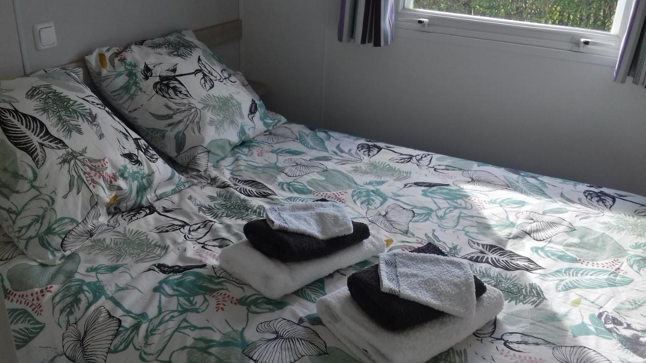 Mobile-Home 100M Plage Utah Mme Surget Sainte-Marie-du-Mont  Εξωτερικό φωτογραφία