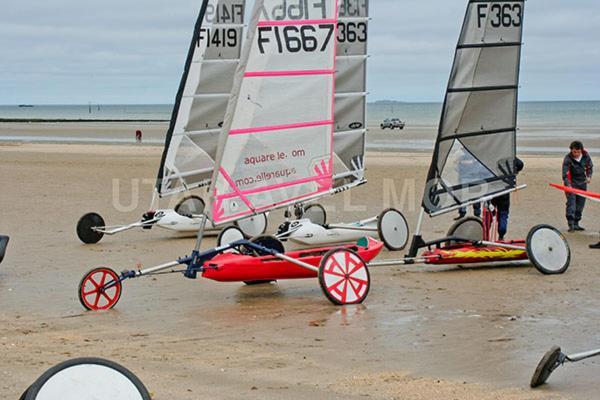 Mobile-Home 100M Plage Utah Mme Surget Sainte-Marie-du-Mont  Εξωτερικό φωτογραφία