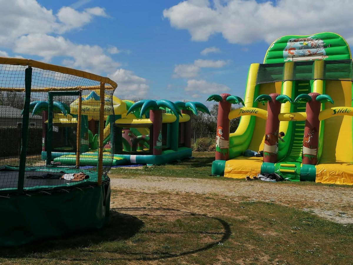 Mobile-Home 100M Plage Utah Mme Surget Sainte-Marie-du-Mont  Εξωτερικό φωτογραφία